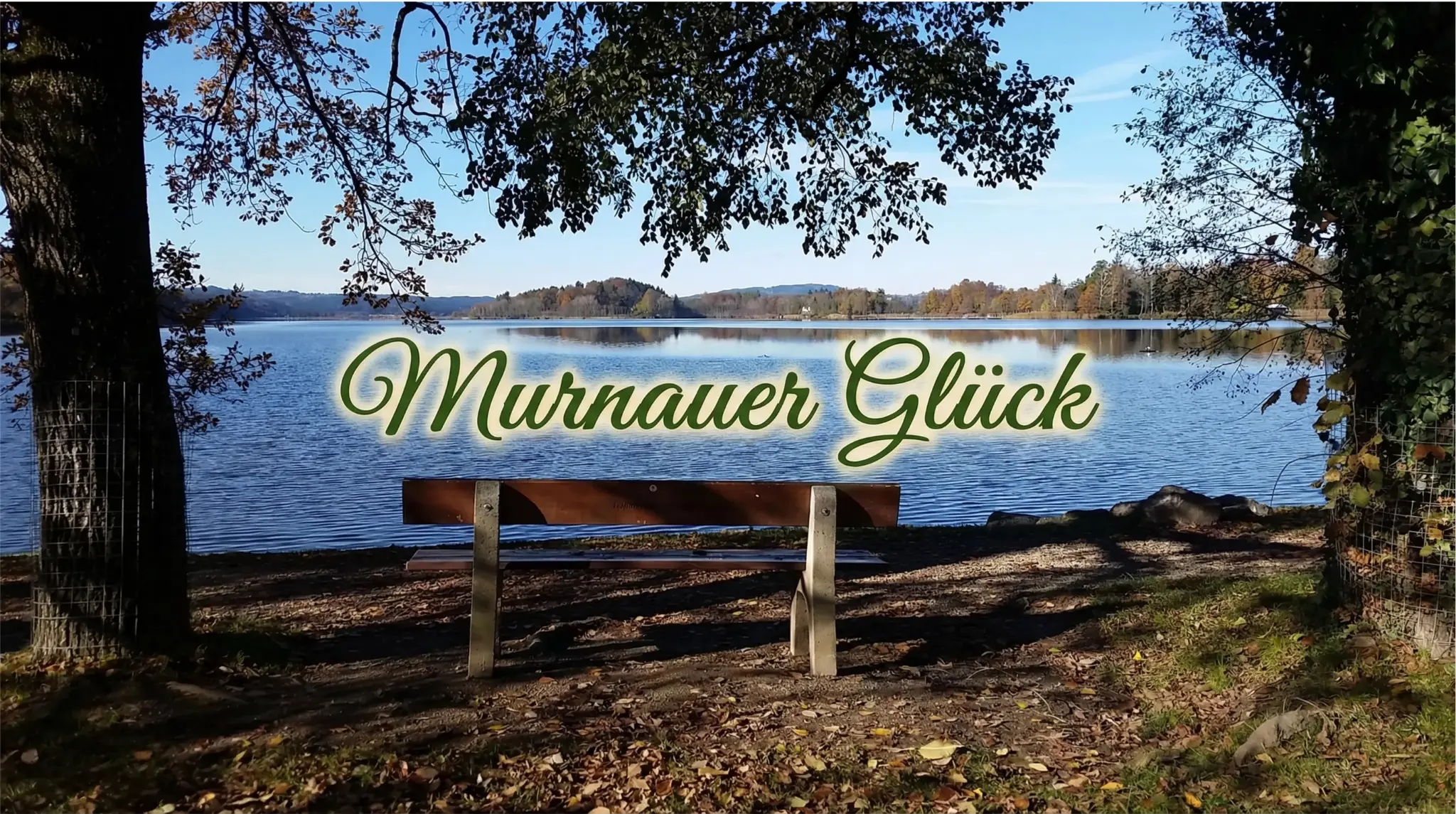 Murnauer Glück - Bank am See